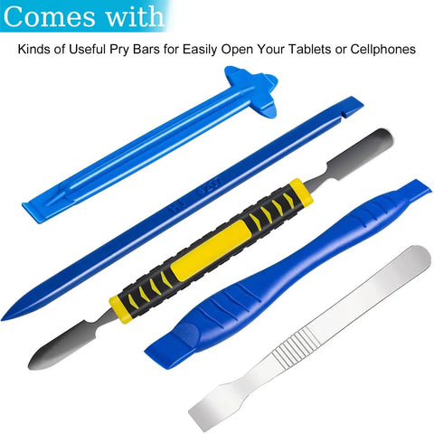 Pry tools from 24 Piece Pry Tool And Screwdriver Kit For Easy Screen Replacement And Battery Repair On iPhone 17 16 15 14 13 12 11