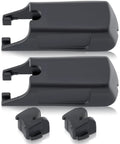 Two Pack Front Windshield Wiper Arm Cover Clip Push Caps For Mercedes Benz A Class B Class C Class E Class CLA GLC Vito And V Class Models 2014 2016 2021 Replacement W000050335 EZ Install Durable OEM Style showing two caps and clips