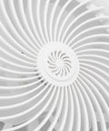 Close-up view of the fan blades on the LED Ceiling Fan Light with Remote Control, 30W Silent Enclosed Fan for.