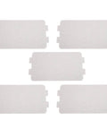 Microwave Mica Plate Replacement 5 Pack Universal Waveguide Cover Heat Shield For Oven Insulation Plate 6x2.5 Inch
