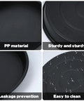 Round Stepping Stone Molds Set Of Six In Two Sizes Ten Inch And Eleven Point Two Inch Inner Diameters Reusable Concrete Molds