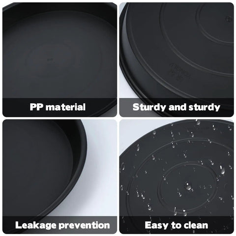 Round Stepping Stone Molds Set Of Six In Two Sizes Ten Inch And Eleven Point Two Inch Inner Diameters Reusable Concrete Molds