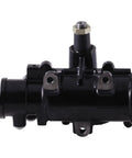 Heavy Duty Power Steering Gear For 1999 To 2007 Chevrolet And GMC 4WD 6.0 Liter with sector shaft viewed from the side.