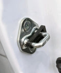 Heavy Duty Door Striker Sound Damper Bushing For Honda CRV Civic Accord Fit Pilot Odyssey Rugged rubber bushing installed on car door.