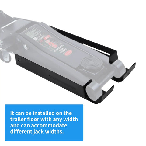 Beefy Floor Jack Mount Organizer For Trailers And Trucks That Keeps Your Hydraulic Floor Jack Locked In No Slip Easy Install Rack