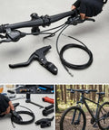 Upgrade Your Ride With This 4 Piece Aluminum Bicycle Brake Set For Mountain And Road Bikes, Left And Right Levers, 2.2cm Diameter