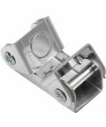 Close-up of a stainless steel component from a 4 Piece V Type Welding Clamps Set With Adjustable Jig Holder And V Pads For Welding And Soldering