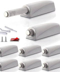 Push To Open Cabinet Latch Set 8 Pack Magnetic Push Latches And Locks For Hidden Doors And Drawers No Knobs Needed Quick Pop Open System