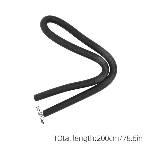 Black Foam Gap Filling Rod 2 Meter Backer Rod Rope For Concrete Crack Sealing Flexible Joint Fillers, flexible foam material.