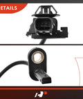 Front Left And Right Abs Wheel Speed Sensor Pair For Acura Tsx 2009 2012 Honda Accord 2008 2012 Includes Cable Harness side view