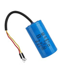 Heavy Duty Cd60 Operating Capacitor 250V Ac For Ac And Motors That Actually Works A Durable Electrical Component with wires