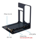 Next Level External Egpu Dock With Thunderbolt 3 And 4 Plus USB4 Support And 85W PD Charging showing PCIe slots and power connections.