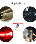Applications of 12 Pack Low Voltage Wire Splice Connectors for automotive, LED, audio, and lighting in various settings.