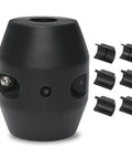 Universal Pull Down Faucet Hose Weight Ball For Kitchen Sink Sprayers And Bathroom Basins Heavy Duty Gravity Replacement, black, single unit.