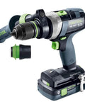 Heavy Duty Brushless Cordless Drill And Driver With Unbreakable Gears And 18 Volt Battery for fast precision work, showing drill and battery.