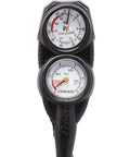 Front view of MiniConsole 2 Dive Console With Mini Manometer Pressure Gauge And Analog Depth Gauge 70 Meters Depth Range 230 Feet