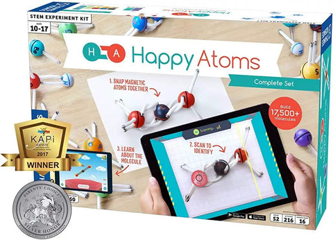 Magnetic Molecular Modeling Kit For Hands On Chemistry Learn Atoms Molecules And Bonding With 216 Fun Activities box