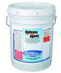 5-gallon bucket of Autumn Brown Color Release Agent For Concrete Texture Mats And Rollers, No Stick, Easy Spray Application.