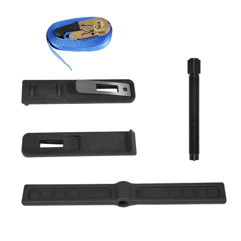 Beast Of A Tool 6980 Drum And Rotor Puller For Heavy Duty Hub Removal Freeing Rusted Drums Rotors Drive Wheels Gears Flywheels And Pulleys With Slim Jaws And Easy Setup For Tight Spaces And Smooth Leverage, with nylon strap and steel parts