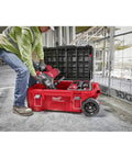 Rolling Chest Tool Packout System On Wheels For Quick Transport And Massive Storage 48 22 8428 in use on jobsite