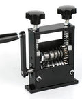 Heavy Duty Cable Wire Stripping Machine Compatible With Power Drill Or Hand Crank Compact Metal Construction for various wire sizes.