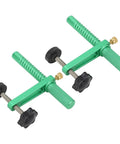 Two Pack 19mm Bench Dog Clamps With Quick Release Fast Acting Hold Down For Woodworking All Metal Construction Delivers Up To 600 Lbs Clamping Power
