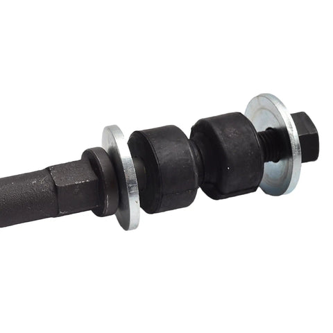 2Pc Front Stabilizer Bar Links K90680 For 2001-2007 Toyota Sequoia And 2000-2006 Tundra - Direct Fit, Beefed-Up Upgrade, Durable Steel Sway Bar Link Kit, steel sway bar link close-up