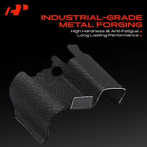 Top Quality Front Side Disc Brake Hardware Kit For Ford Edge Mazda Cx5 And Lincoln Mbx S2007-2022 Perfect Fit Replacement Part To Keep Your Ride Braking Smooth And Safe Today. black metal forging brake pad hardware clip