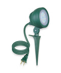 OSKOS Outdoor LED Christmas Waterproof Floodlight, 4.8W LED Waterproof Color Stake Light with 4FT extension cord.