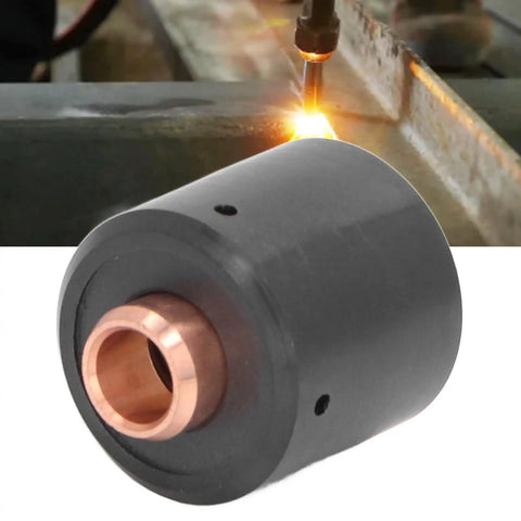 YDuupxe 98213 Start Cartridge For Plasma Consumables Fits Thermal Dynamics SL60 SL100 Torch close-up view with copper tip.