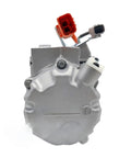 Direct Bolt On Electric AC Compressor Replacement For Tesla Model S ES34C 6007380-00-D OEM Fit front view with connectors.