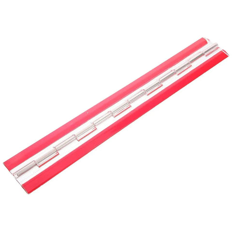 Red metal self adhesive folding hinge for boxes and piano crafts mini cabinets handy easy install for small kitchen cabinets