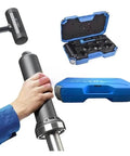 Pro Grade Bearing Installing Tool Kit For 10 To 55 Mm Bore Size, Compatible With SKF TMFT36, showing open case and tool in use