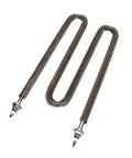 Heavy Duty W Shape Finned Heating Element For Industrial Electric Air Heater 220V 2.5KW SUS304 Stainless Steel design detail
