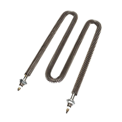 Heavy Duty W Shape Finned Heating Element For Industrial Electric Air Heater 220V 2.5KW SUS304 Stainless Steel design detail