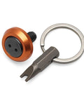 Seat Bolt Screw With Anti Theft Ring 1/4-20 Thread Corrosion Resistant Aluminum Stainless Steel For Harley Touring