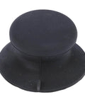Universal Pot Lid Knob With Heat Resistant Silicone Suction Cup, Easy Grip handle, black, multipurpose vacuum seal, front view