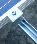 Five Pack Aluminum Solar Panel Mounting Brackets For Framed And Frameless Modules, Adjustable Horizontal And Vertical Rails close-up