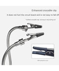 Alligator clips from Handy Soldering Helping Hands With Alligator Clip Magnifier For PCB Board Repairs And Soldering Station Third Hand Tool