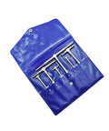 Six Piece Telescopic Bore Gage Set Five Sixteenths To Six Inches Pro Grade Self Centering Telescoping Kit in blue case