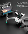 4K GPS Camera Drone With Obstacle Avoidance and Auto Return, Brushless FPV Motors, 5G Transmission, Remote Controller With Screen