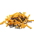 50 Piece Stainless Steel Wall Anchors And Screws Kit For Drywall Mounting, yellow anchors and screws for wall cabinets