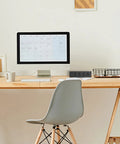 Edge Mount Desk Clamp Power Strip With Eight AC Outlets Plus Two USB A Ports And One USB C 18W Fast Charge in office setup