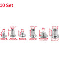 Solid Stainless Steel Binding Post Screw Kit featuring M4 M5 M6 metric threads in various sizes displayed for audio rig builds.
