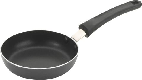 Mini 4.6 Inch Nonstick Aluminum Fry Pan For Single Eggs and Tiny Servings, Easy Cleanup Skillet with Stay-Cool Handle