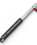 Hi Lo Internal Welding Gage For Measuring Internal Misalignment And Fit Up Shop Grade Stainless Steel Inch Gage Ranges 0 To 0.15625 Inch Misalignment And 0 To 0.1875 Inch Gap Single Purpose Welding Tool, stainless steel with red knob