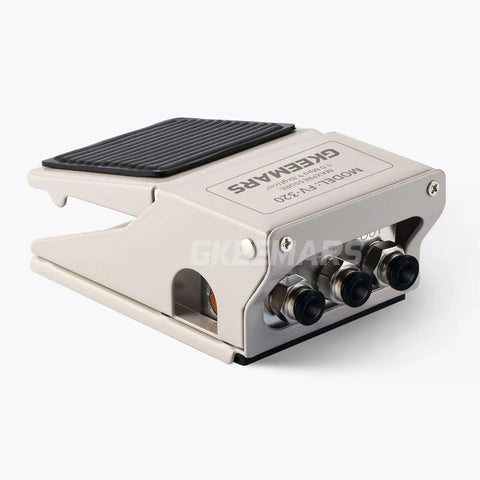 Pneumatic Foot Pedal Valve With Built In Silencer 1 Quarter Inch NPT Thread 2 Position 3 Way Foot Operated Air Control