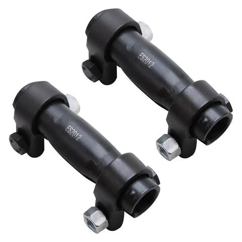 4X4 Front Tie Rods And Track Bar Kit For 1994 1995 1996 1997 Dodge Ram 1500 With Dana 44 Axle Includes Front Inner Outer Tie Rod Ends And Adjusting Sleeves For A Stiffer More Stable Suspension. black steel adjusting sleeves