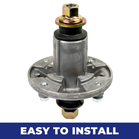 Heavy Duty Spindle Assembly For Riding Lawn Mower Replaces John Deere GY21098 And Husqvarna 187291 Fits 42 48 54 Inch Decks With Bolts 2 Pack No Sweat Install Runs Like New Straight Shooter Solid Grind All Season Long