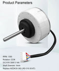 Plug And Play Replacement Brushless DC Fan Motor For Inverter Air Conditioners With Stable Operation 30W 1300RPM CCW